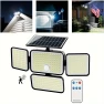 Solar Flood Lights with Motion Sensor, Jackyled