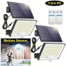 Solar Outdoor Lights with Motion Sensor and Remote Control
