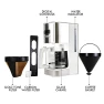 12 Cup Programmable Drip Coffee Maker with Reusable Filter — Coffee Maker, Koolatron