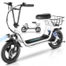 Foldable Electric Scooter with Seat — Electric Scooter, Caroma