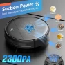 2 in 1 Robotic Vacuum Cleaner with Schedule, App/Voice — Robot Vacuum, MAMNV