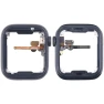 Middle Frame Bezel Plate with Crown Spin Axis Flex Cable, Apple