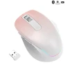 Ergonomic Rechargeable Wireless Silent Mouse with LED Backlight, SeenDa