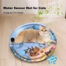 Interactive Water Sensor Play Mat for Cats — Cat Water Fountain, Xomken