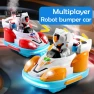 Remote Control Toy Cars Set with Light Spray and Music Battle, Play with You