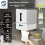Automatic Wall-Mounted Toilet Paper Dispenser, Golden Fern