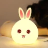 Silicone Night Light with Big Rabbit Face, ROYAL HANDICRAFT