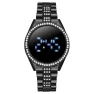 Unisex Fashion Watch with Rhinestones and LEDs, kuanhong