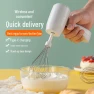Wireless Handheld Multifunctional Electric Whisk, AI Supermarket