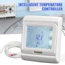 Programmable Touch Screen with Floor Heating — Smart Thermostat, Kell-Home