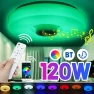 Smart LED Ceiling Light with Bluetooth Speaker — Desk Lamp, Refreshing Home