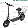 Electric Scooter with Seat — Electric Scooter, SISIGAD