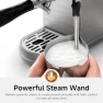 Espresso Machine with Milk Frother — Coffee Maker, HIBREW
