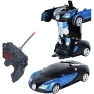 Radio-controlled transformer car, toy robot, MIYAKO
