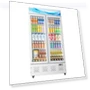 Commercial Beverage Refrigerator with Glass Door — Drink Coolers, ECEVT