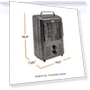 Portable Milkhouse Style Utility Space Heater — Portable Heating Solutions, EZ-HEAT