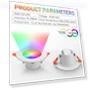RGB LED Downlight — Spotlights, Wrigleys
