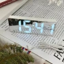 LED Mirror Digital Alarm Clock, OutsideWorld