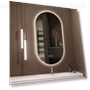 Oval Smart Mirror for Bathroom — Mirrors, Vinde Home