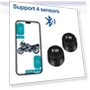 Bluetooth Motorcycle Tire Pressure Monitoring System — TPMS Sensor Replacements, Auto Accessories Home