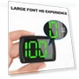 Smart Speedometer Plug and Play MPH Reminder Meter Digital Head Up Display — Speedometers, Auto Accessories Home