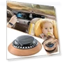 Solar Turbine Smart Silent Auto Aromatherapy Center Console Air Freshener — Car Air Fresheners, Auto Accessories Home