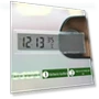 Automotive Glowing Electronic Clock and Thermometer — Clock, AI Supermarket
