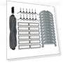 Main Side Brush, Cloth, HEPA Filter, Spare Parts, Accessory Kit — Parts & Accessories, Elegant Living House