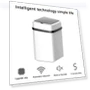 Smart Induction Trash Can — Kitchen Cans, AE Selection
