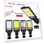 Solar-Powered Wall Light with Motion Sensor — Outdoor Security & Flood Lighting, AI Supermarket