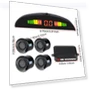 4 Sensors Buzzer Distance Monitor Reverse Backup Radar LCD Display Car Parking Sensor Kit — Rearview Safety Systems, Build My Home