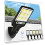 Outdoor Solar Light with Motion Sensor and Remote Control — Outdoor Security & Flood Lighting, AI Supermarket