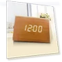 Smart LED Wooden Alarm Clock — Clocks, Comfort Homeware