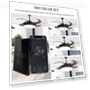 Ceiling Fan Light Smart Switch — Ceiling Fan Wall Controls, Cozy Cottage-Relax