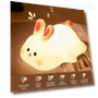 Cute Rabbit Pig Silicone Night Light — Lamps & Shades, Exquisite goods home furnishing