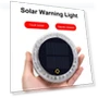 Solar Warning Light with Touch Control — Vehicle Safety Signals, Rustic Elegance House