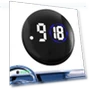 Touchscreen Dashboard Clock — Clock, Rustic Elegance House