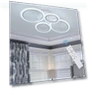 Modern Ceiling Chandelier with Remote Control — Overhead Lighting, Seahorse Home