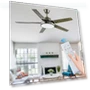 Modern ceiling fan with light — Ceiling Fans, Seahorse Home