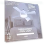 Modern Smart Silent Ceiling Fan with LED Light — Ceiling Fans, Seahorse Home