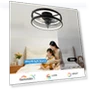 Smart Ceiling Fan with Light — Ceiling Fans, Seahorse Home