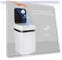 Smart Induction Trash Can — Kitchen Cans, Simplistic Living Home