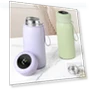 Smart Vacuum Insulated Stainless Steel Thermos Mug — Travel Drinkware, GYROBALL