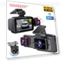 3 Channel Car Dash Cam — Dashboard Cameras, Auto Accessories Home