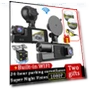 3-channel car dash cam — Rearview Cameras for Cars, Auto Accessories Home