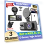 3-channel WIFI Dash Cam — Dashboard Cameras, Auto Accessories Home
