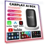 4-in-1 Smart Carplay AI Box Wireless Adapter — Stereo Receivers, Auto Accessories Home