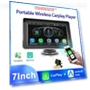 7-inch Portable Touch Screen Wireless Car Multimedia Video Player — Stereo Receivers, Auto Accessories Home