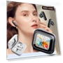 Bluetooth Earbuds with Touch Screen and ANC — In-Ear Headphones, Auto Accessories Home