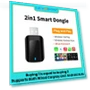 Wireless Carplay Android Auto 2-in-1 Smart Dongle — Car Essentials, Auto Accessories Home